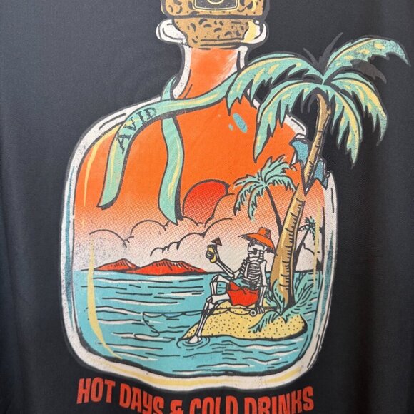 Men's Avid Moisture Wicking UV Sun Protection Long Sleeve Shirt. Size M - Picture 5 of 6